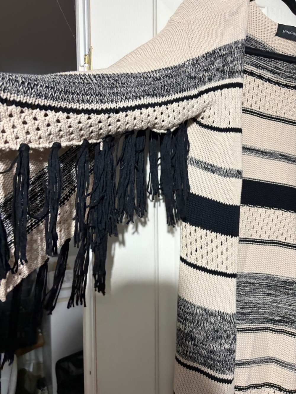 MinkPink fringe cardigan - Picture 5 of 5